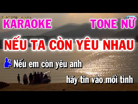 Nếu Ta Còn Yêu Nhau Karaoke – Nhạc Trẻ Xưa 8x 9x – Làng Hoa