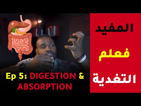 EP 5 digestion and absorption الهضم و الإمتصاص