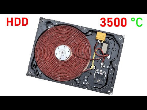 Put A Coil In HDD Computer, I Created A GREAT New Design Induction Cooker