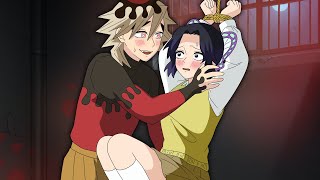 【キメツ学園】もしも童磨がメンヘラストーカーになりしのぶを監禁したらどうなるのか？