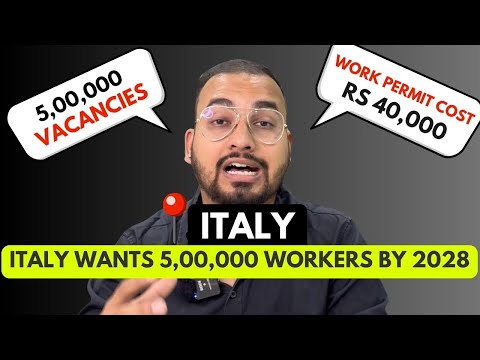 Italy to Hire 500,000 Foreign Workers by 2028 – Full Details!
