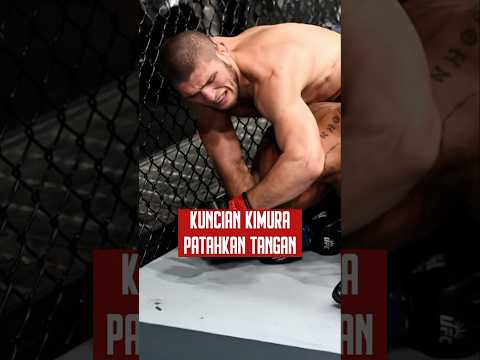 Khabib nyaris patahkan tangan petarung Amerika🔥