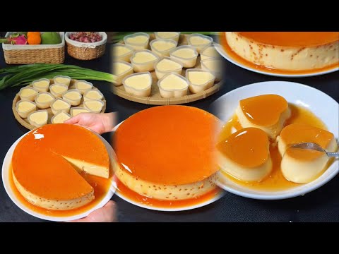 CÁCH LÀM BÁNH FLAN TẠI NHÀ #kenhcuamy #food #cooking #banhflan