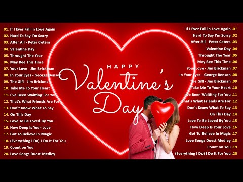 Best Old Love Songs 80's 90's 💕Best Love Songs About Falling In Love - Best Valentine's Day Songs 💕