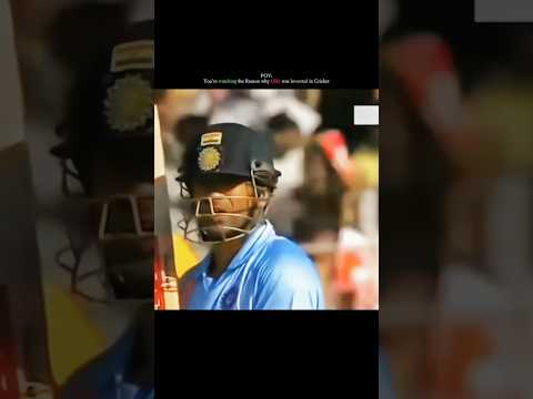 Rarest Moment in Cricket History 🤯 Bucknor Support Sachin 😲 #shorts #viral