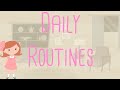 Susie's Daily Routine Activities