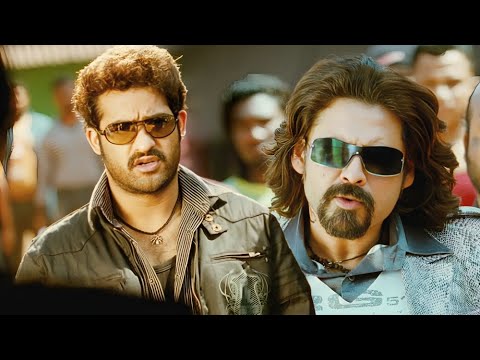 NTR ന്റെ ഡയലോഗും ഫൈറ്റും ആഹാ മാസ്സ് സീൻ.. Movie Scene | Kacvacham | Jr NTR, Nayanthara, Brahmanandam