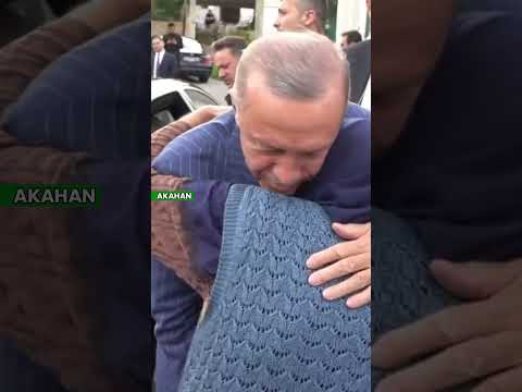 Erdoğan Süt Annesini Ziyaret Etti