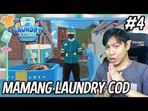 DESAINER BAJU TERNAMA GOBLOYNYA | LAUNDRY STORE SIMULATOR #4 INDONESIA