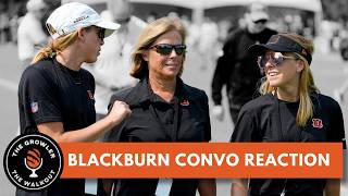 Katie and Elizabeth Blackburn convo reaction