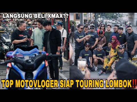 AKANG MV PENGEN BELI XMAX⁉️LIBURAN BARENG INFLUENCER TERNAMA || PERSIAPAN KE LOMBOK