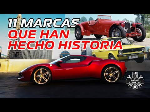 11 MARCAS de COCHES que han hecho historia