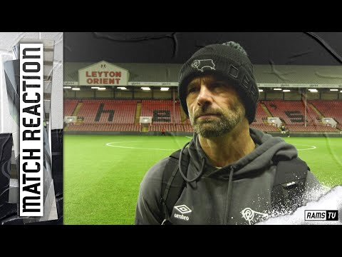 MATCH REACTION I Paul Warne - Leyton Orient (A)