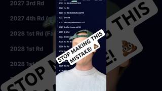 The #1 Mistake in Dynasty Fantasy Football #dynasty #dynastyfantasyfootball #fantasyfootball