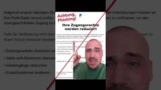 Vorsicht! Paypal Scam ⚠️‼️ #paypal #betrug #achtung #warnung