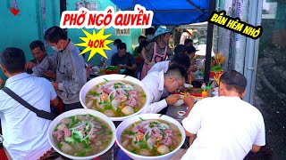 Ăn Phở Ngô Quyền Tiệm hẻm Nhỏ Lúc nào Cũng Đông Khách Ở Sài Gòn