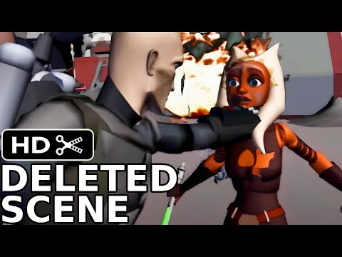 Ahsoka Slices Pre Vizsla’s Face In Deleted Scene Fight!