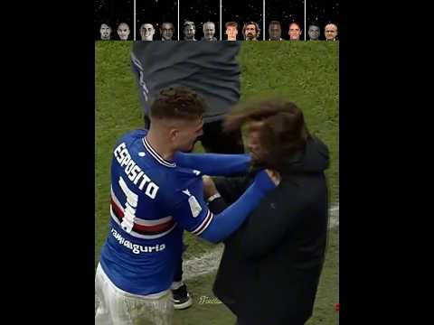 PLAYERS VS MANAGERS! 🥊🤬 #football #shorts