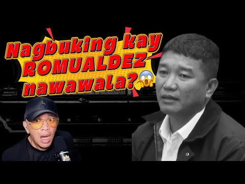 Nagbuking kay ROMUALDEZ nawawala??????