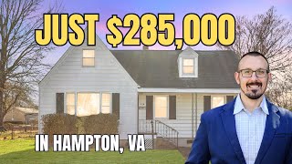 Large affordable home w/Garage near Langley Air Force Base!