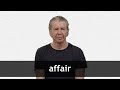 Understanding the Concept of 'Affair'