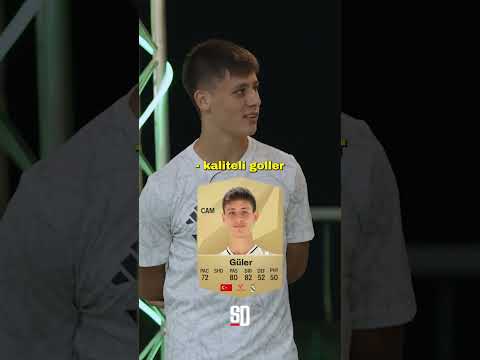 Arda Güler FC25'teki Şut Reytingini Öğreniyor 👀