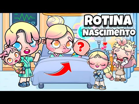 ROTINA NASCIMENTO DO BEBÊ 🤰🏼🍼 | AVATAR WORLD ROTINAS E HISTÓRIAS PAZU