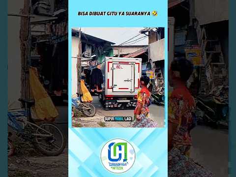 KETIKA MOBIL MUNDUR PAKE SUARA UNIK #lucu #shortvideo #videoviral