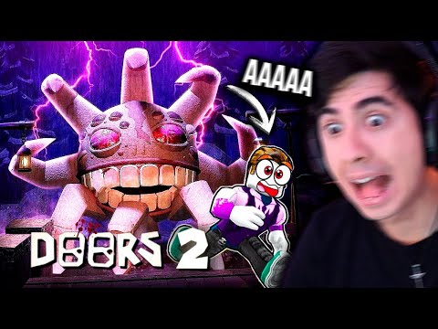 ESTE JUEGO ES MUY INSANO 😱 DOORS 2 - JorgeIsaac115