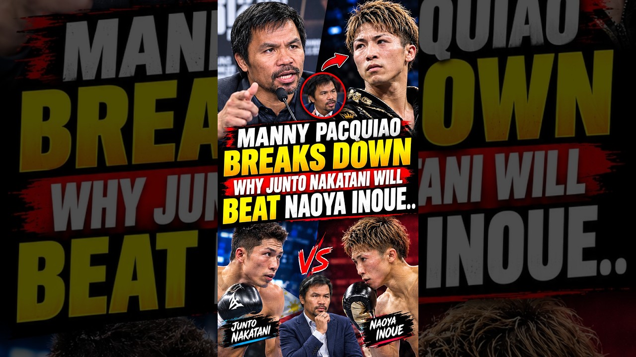 MANNY PACQUIAO REVEALS What Made Junto Nakatani So DANGEROUS For Inoue!