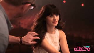 Zooey Deschanel Allure Cover Shoot (Feb 2012)