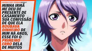 Minha irmã revelou o segredo dela como presente de casamento