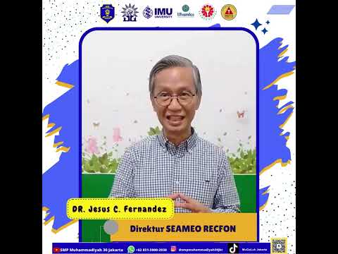 Sambutan Direktur Program SEAMEO-RECFON, DR. Jes F