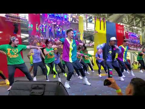 BAILANDO CALI ZIN 106  CON BETO PEREZ Y BROTHERS TWINS EN ANIVERSARIO ZUMBA  COLOMBIA |NELSON TORRES