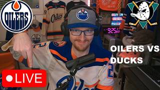 Edmonton Oilers vs Anaheim Ducks LIVE | FAN REACTION & COMMENTARY