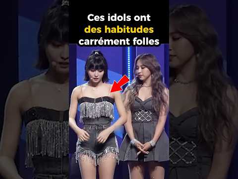 Ces idols ont des habitudes carrément folles