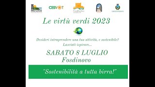 Le Virtù verdi - Sostenibilità a tutta birra!