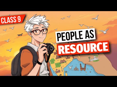 People as Resource Class 9 Animation | Class 9 Economics Chapter 1 CBSE 2025 | NCERT Explanation