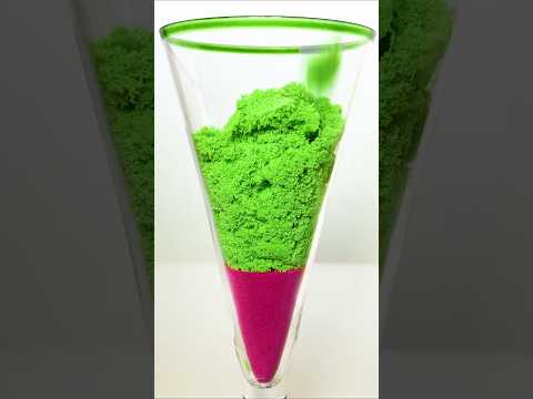 Very Satisfying and Relaxing, Kinetic Sand ASMR, Drop and squish