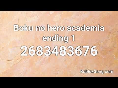 Mha Op Roblox Id Codes 07 2021 - my hero academia roblox song id