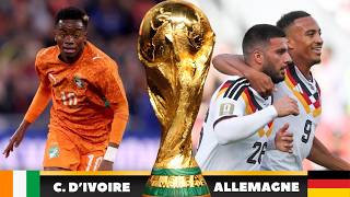 Adingra 😭 Faé limite t-il cette équipe ❓🔎 Analyse Côte d'ivoire vs Allemagne