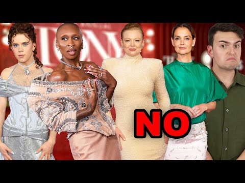 TONY AWARDS 2025 FASHION ROAST (beige looks terrible on white people)