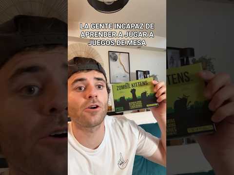 La gente incapaz de aprender a jugar a juegos de mesa.
