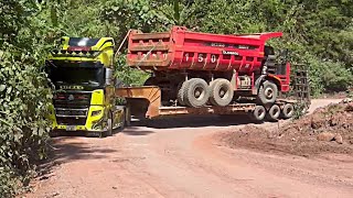 ເສັ້ນທາງສຸດໂຫດໄຊຍະ-ຫົງສາ ໃສ່ລົດຢູ່ເຊໂປນໄປຫົງສາ Ep3 เดินทางเชโปนไปหงสา Ep3