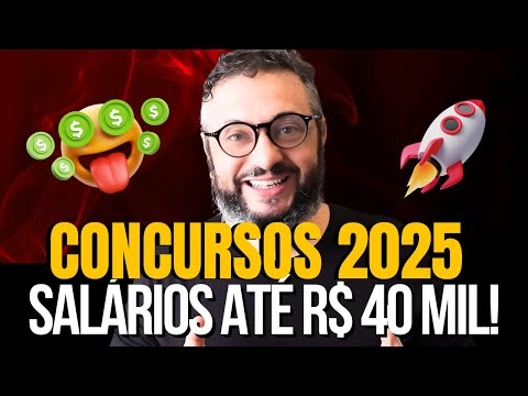 🚀Concursos 2025: saia na frente da concorrência (resumão da semana)