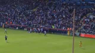 Arminia Bielefeld vers. VFL Osnabrück 1:2 Rote Karte und Tumulte vor der Osnabrücker Bank