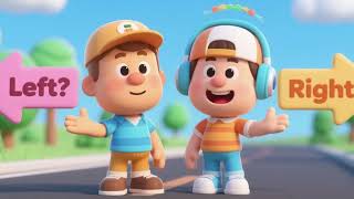 Learn Directions Left & Right 🧭⬅️➡️ | Fun Kids Learning Song