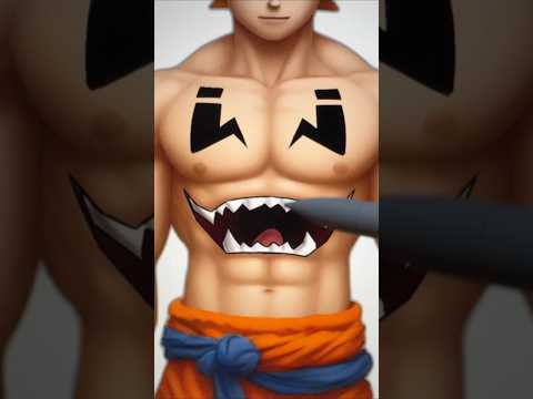 I painted Goku + Sukuna 💀