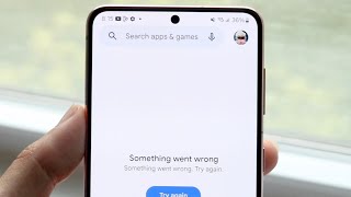 How To FIX Something Went Wrong On Google Play Store! (2025)