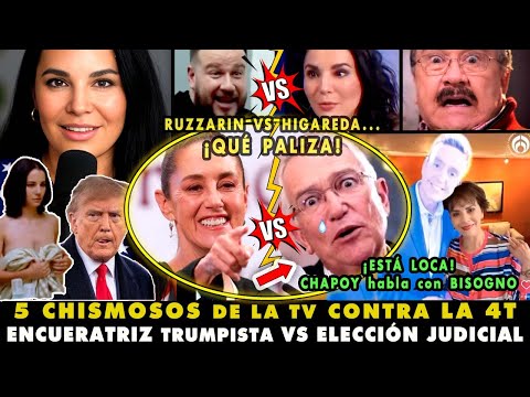 ¡PATI CHAPOY contacta a MUERT0! TOP 5 ENCUERATRIZ Y CHISMOSOS VS la ELECCIÓN JUDICIAL ¡AY, HIGAREDA!